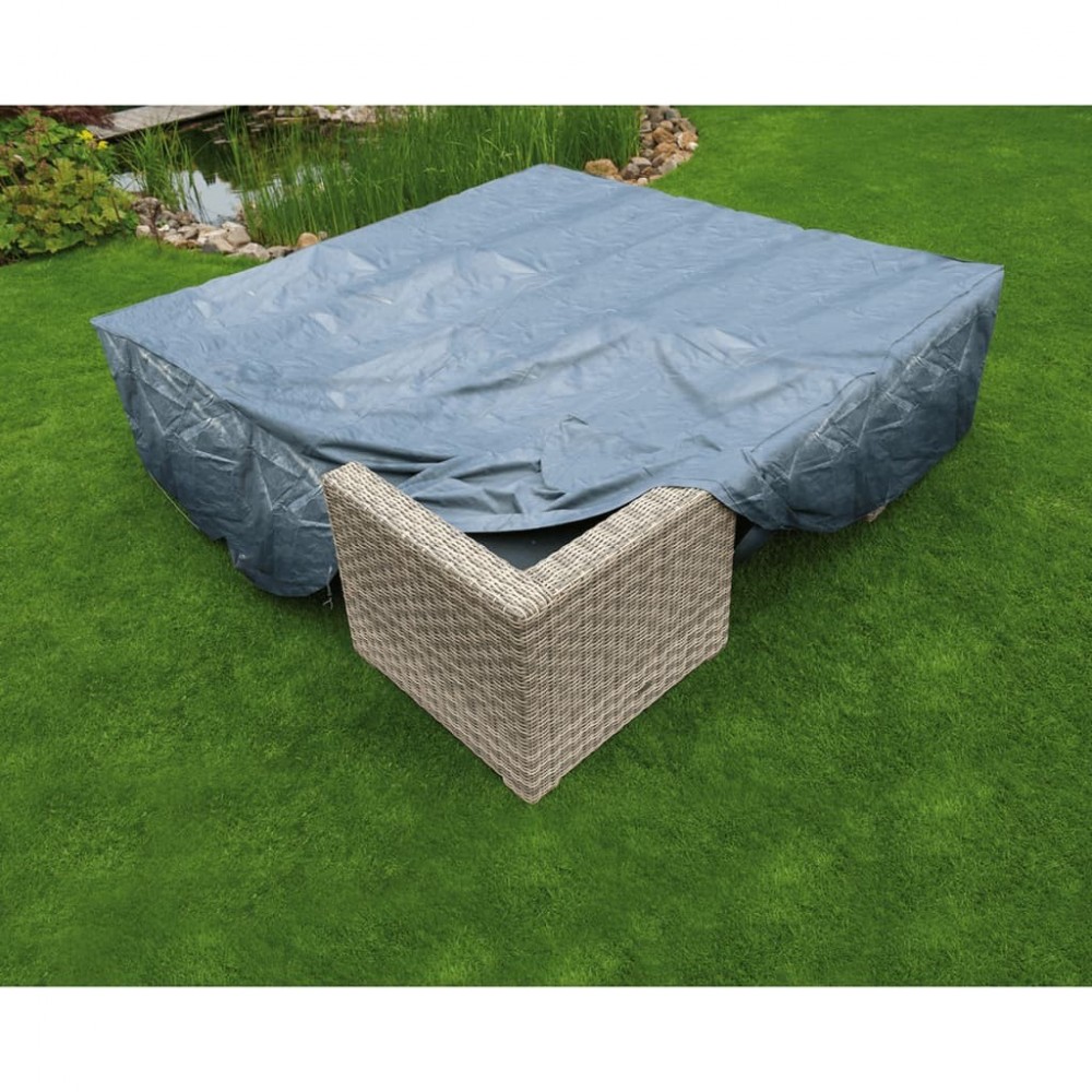 Housse pour table et chaises de jardin en polyester - 240x130x70 cm