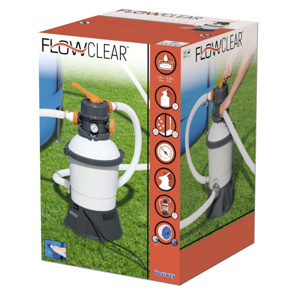 Flowclear Pompe De Filtration Sable Sur Jardinao Com