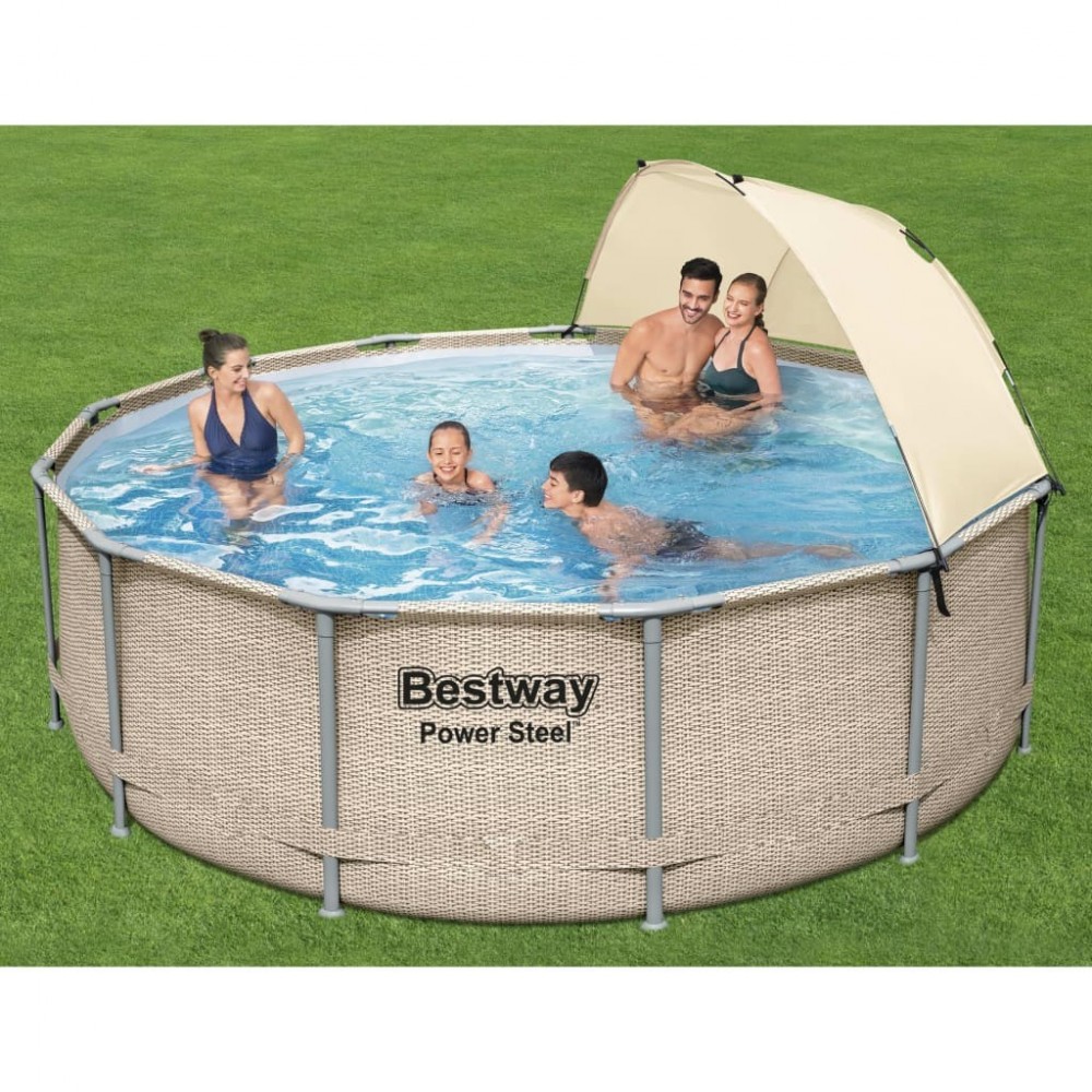 Bestway Piscine avec parasol Summer Days 241x140 cm - Piscine et