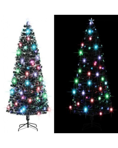 Arbre de Bouleau Artificiel 150cm avec 72 Lumières LED Blanc Chaud