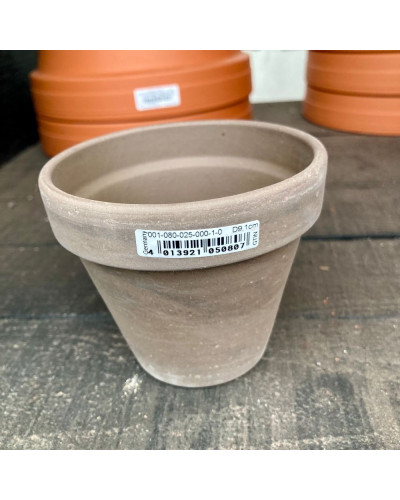 Pot Déco Gris Basalt D9x8H