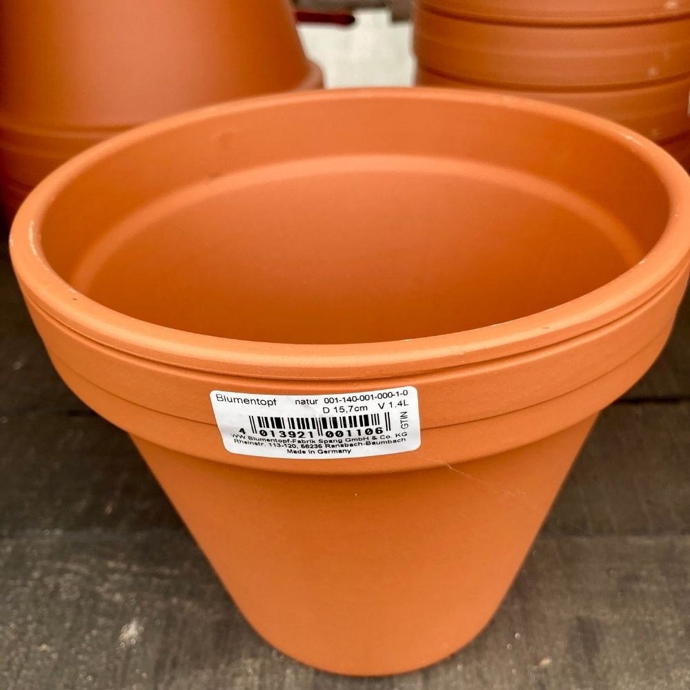 Pot en Terre-Cuite terracotta D15X14H