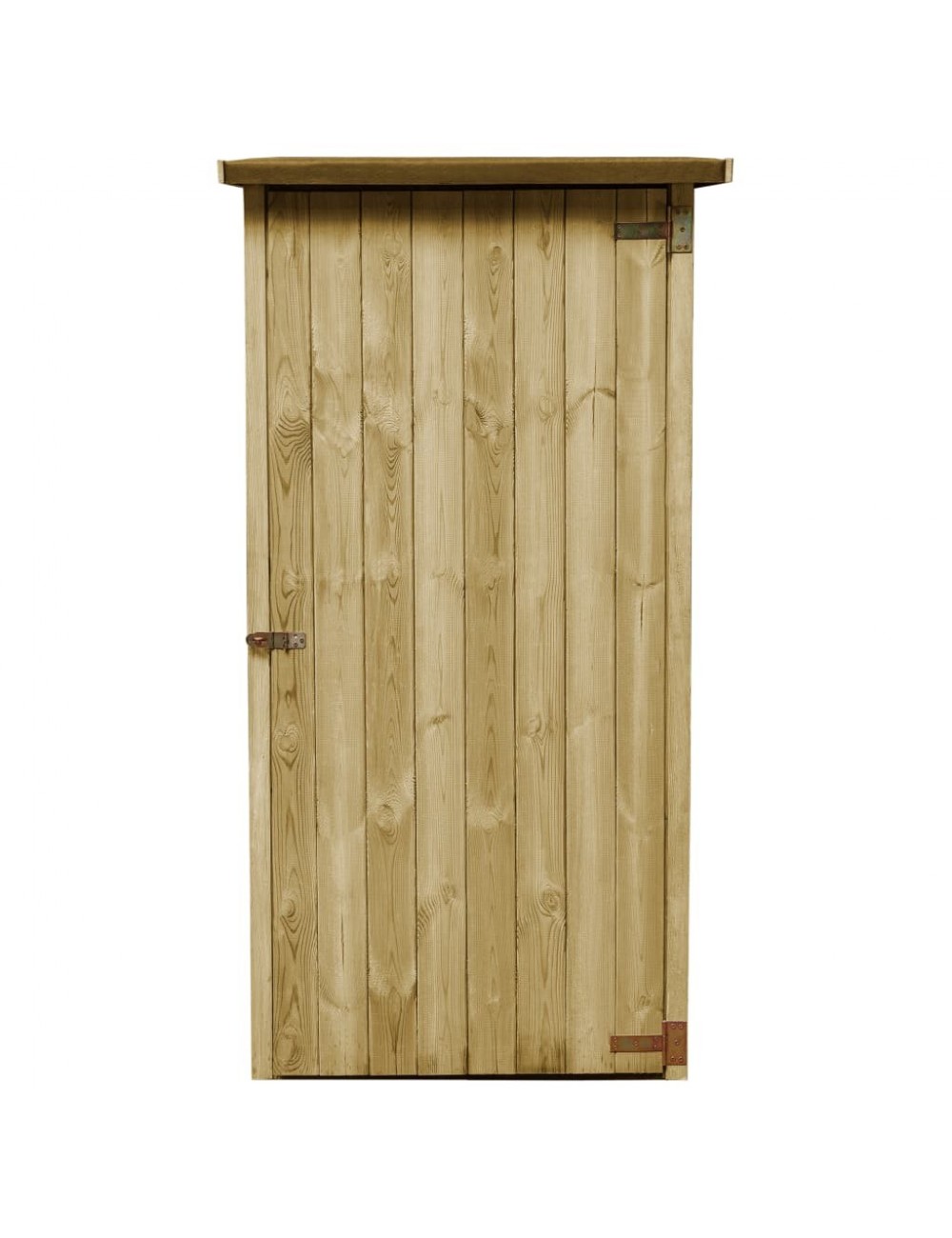 Abri à outils de jardin Bois de pin imprégné 88 x 76 x 175 cm